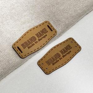 Etiquetas de cuero natural - EP-M14
