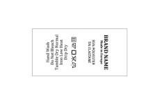 Etiquetas de cuidado textil Model TC-M30