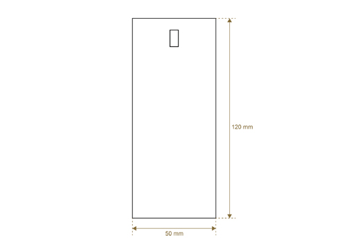 Etiqueta de cartón Model HT-M101