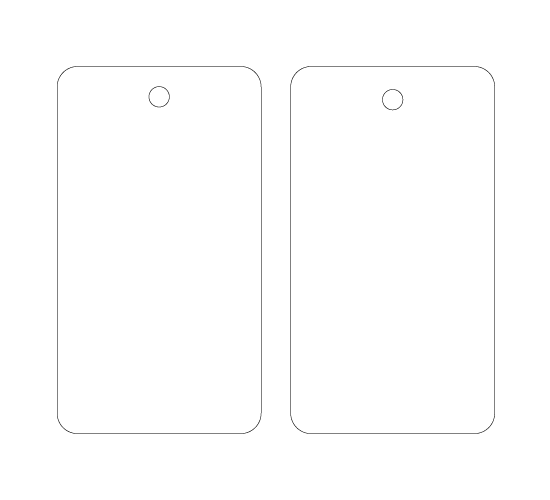 Etiqueta de cartón Model HT-M99