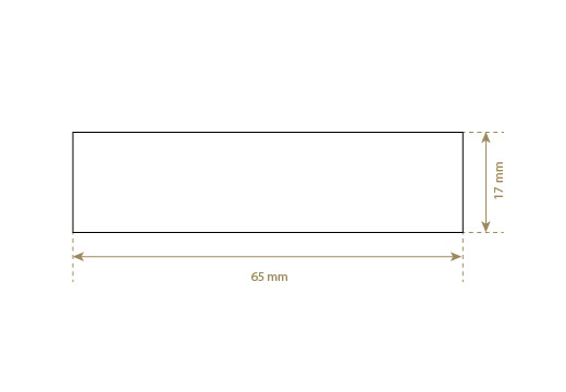 Etiqueta de cuero sintético Model EP-M135