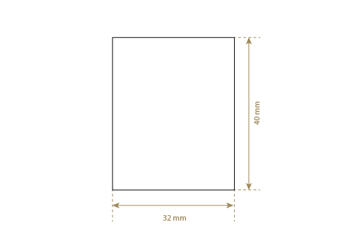 Etiqueta de cuero sintético Model EP-M147