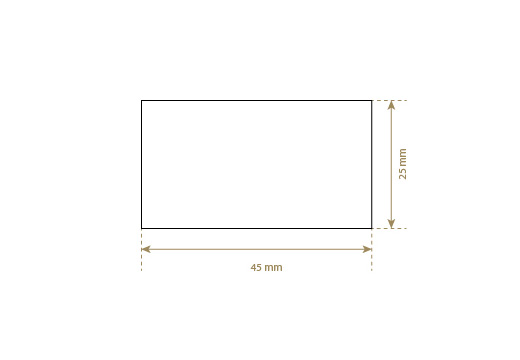 Etiqueta de cuero natural Model EP-M22
