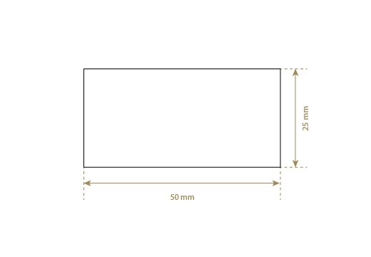 Etiqueta de cuero natural Model EP-M31