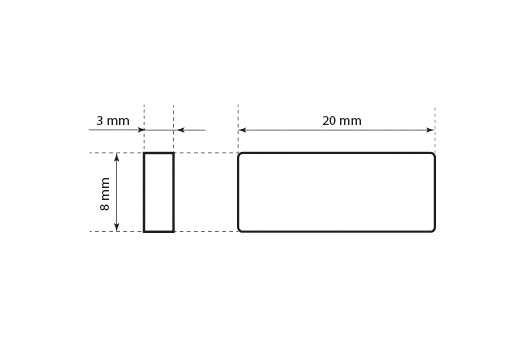 Sello de plástico Model ST-M131