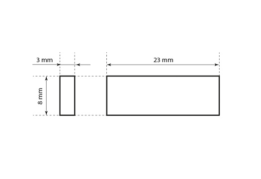 Sello de plástico Model ST-M141