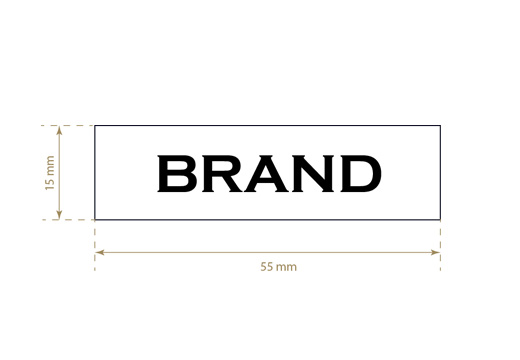 Etiqueta textil impresa Trendy Style Model TL-M10